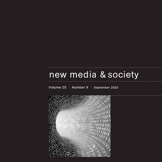 New Media & Society 25, Cover