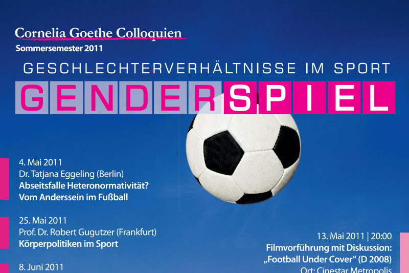Plakat zum CGColloquium im Sommersemester 2011