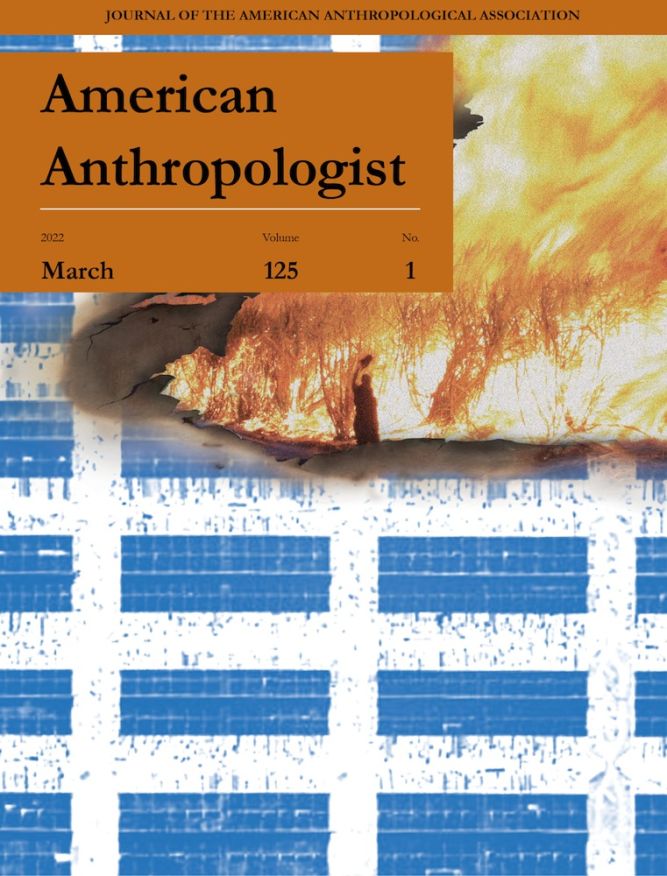 American Anthropologist 125 (1), Cover